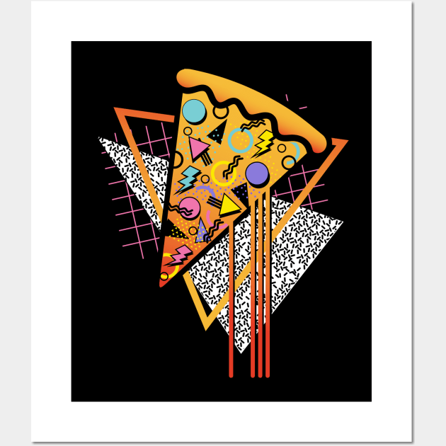 My Favorite Color is Pizza Wall Art by jemae